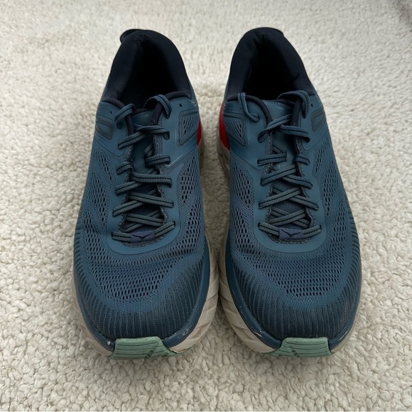 Hoka One One Bondi 7 Blue Gray Running Shoes Men’s Size 10.5 main image 5